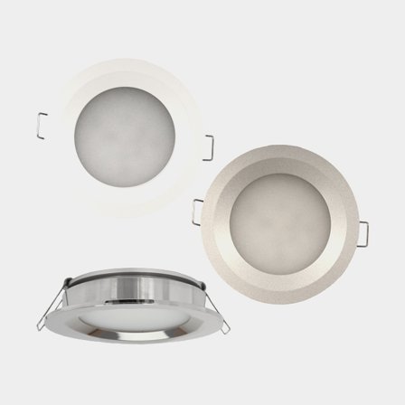 Casolux Maria Mellem LED Spot - Hvid Aluminium - 3000K - 10-32V