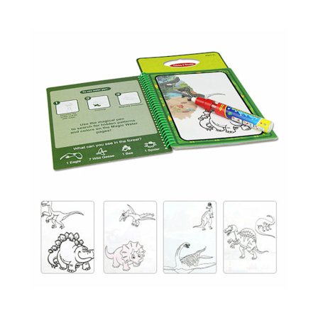 Magic Vandfarvebog - Genanvendelig