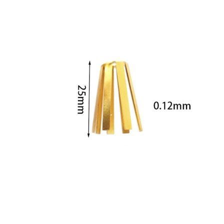 Golfklubba Åtta-klor packning Kulhuvud Kaliber Filler 25X0,12MM