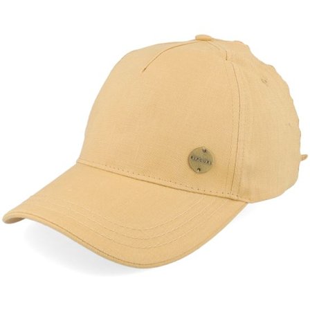 Rip Curl - Gul unconstructed Keps - Hemp Tie Back Gold Dad Cap @ Hatstore