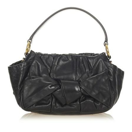 Prada Vintage, Dressy New Look Leather Crossbody Bag Bn 1642 Zwart, Dames, Maat:ONE Size