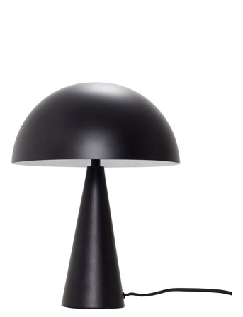 Hübsch Mush Bordlampe - Black - H33CM