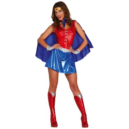 Superhelt Kvinde Kostume M