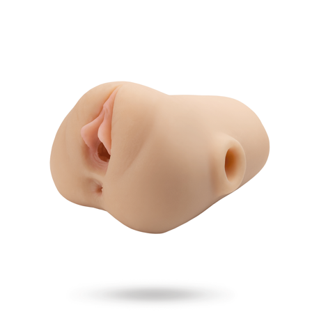 Double Pounder Vibrating Squeeze Stroker - Sexleker Vuxen: Fleshlight, penisring, hylser & pumper