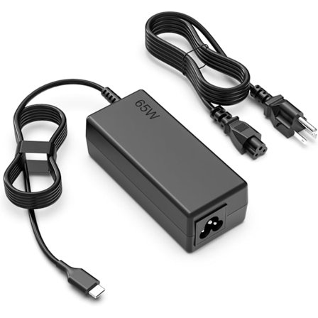 2025 Senaste Modell 65W USB C Laptop Laddare AC Adapter Ersättning för Lenovo Laptop Laddare, Lenovo Thinkpad/Yoga/Chromebook, T480