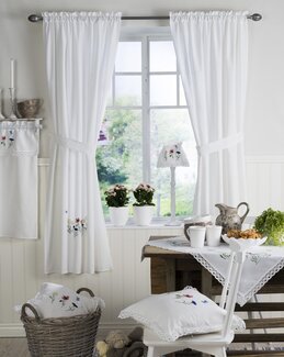 Kanallengde Lisa 2-pk Hvit