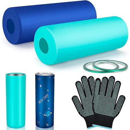 Sublimeringsærme til 20 Oz krus, Sublimeringsærme med silikonebånd, til sublimering