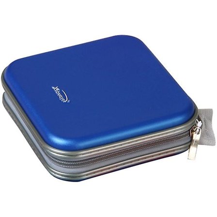 52 Kapasiteetin CD-Säilytyskotelo DVD-Säilytyskukkaro Kannettava CD-Säilytysastia Sininen 16,5X15,5cm