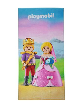 Towel Playmobil 70X140Cm, 100% Cotton Home Bath Time Towels & Cloths Towels Multi/patterned BrandMac