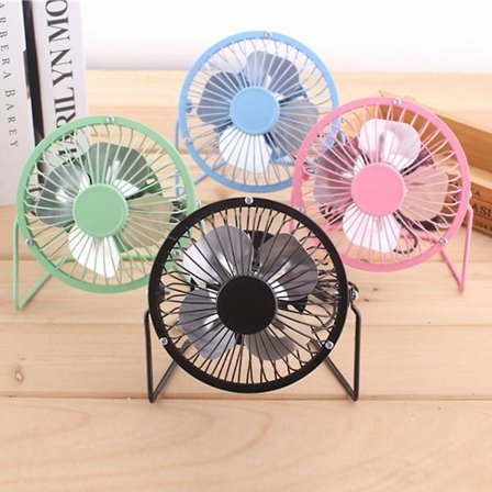 Regenboghorn USB computer speed fan mini for the desk with on / off switch, fans, desk fans, USB fans, turbo fan 4"/6"
