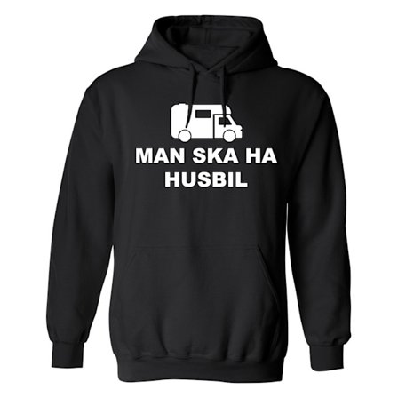 Man Ska Ha Husbil - Huppari / Collegepaita - NAISET