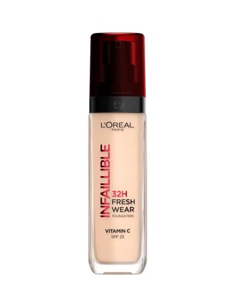 L'Oréal Paris L'oréal Paris, Infaillible 32H Fresh Wear Foundation, 20 Ivory, 30Ml - 30ML
