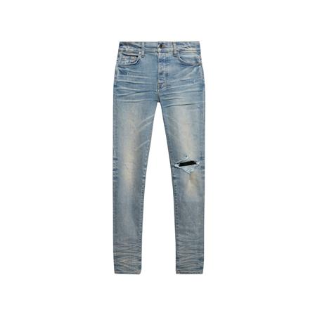 Amiri, Slim-fit Jeans Blauw, Heren, Maat:W32