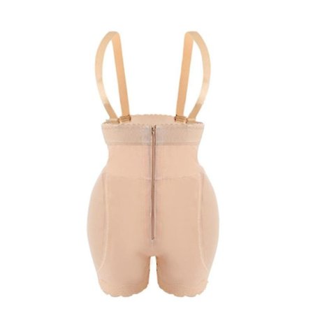 Shapewear For Women Magkontroll Faja Butt Lifter Body Shaper För Dam Med Dragkedja i grenen