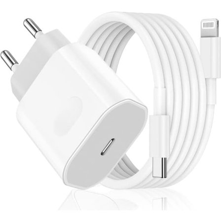 Snabbladdare för iPhone 14/14 Pro/14 Pro Max / 14 Plus 13 12 11, 20W Original USB C Strömadapter, Snabbladdningskontakt med 2m Kabel