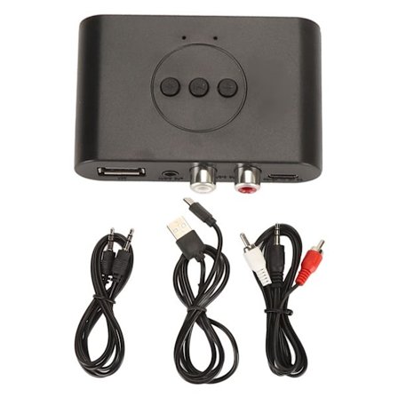 Bluetooth-mottaker NFC-aktivert støtte U-disk 3,5 mm AUX trådløs lydadapter for bilhøyttalerforsterker