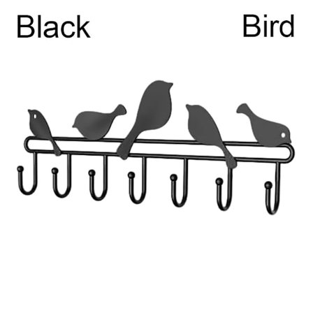 Veggmontert stativ 7-kroker Organizer BLACK BIRD BIRD