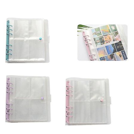 100 Lommer Fotoalbum Mini Album Scrapbog Til Fotosamlinger 3 Tommer Fotolommeholder -