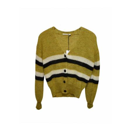 Pomandère Cardigan Grøn, Dame Cardigans, Størrelse: XS