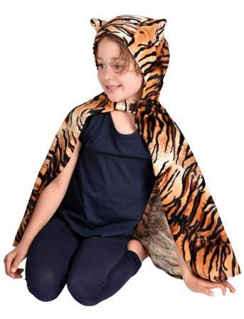 Tiger Cape Patterned Den Goda Fen
