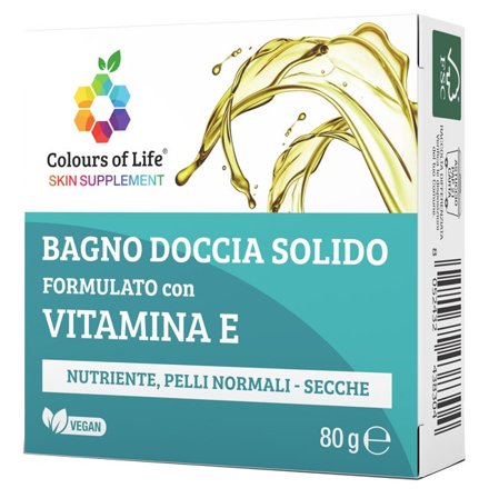 Optima Colours Of Life Vitamina E Bagno Doccia Solido 80g