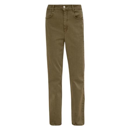 Comma, Straight Trousers Groen, Dames, Maat:S