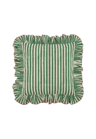 Pick A Poppy Devon Kuddfodral - 40x40 Cm Kuddar Grön