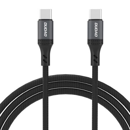 Dudao Flettet USB-C-kabel 60W 2m - Sort