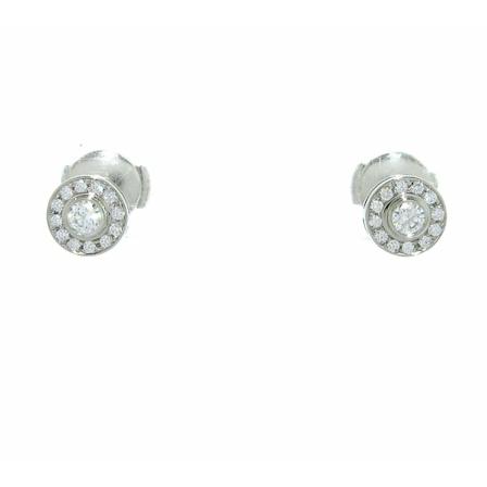 Tiffany & Co. Pre-owned, Earrings Grijs, Dames, Maat:ONE Size