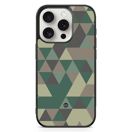 Bjornberry Skal iPhone 15 Pro - Camo Triangle