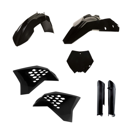 Kit Plastiche Completo Acerbis KTM Nero - KTM 150 SX 2009-2010