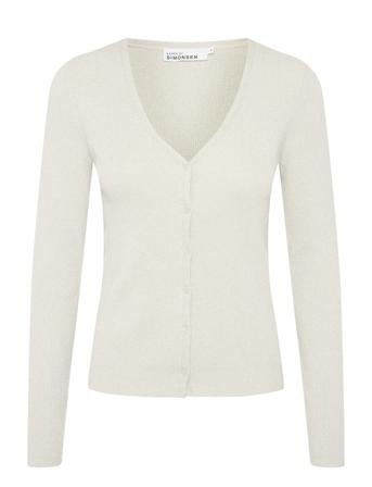Opeyakb Cardigan Karen By Simonsen Cream