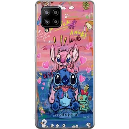 Samsung Galaxy A42 5G L pin kyv kuori Stitch taide
