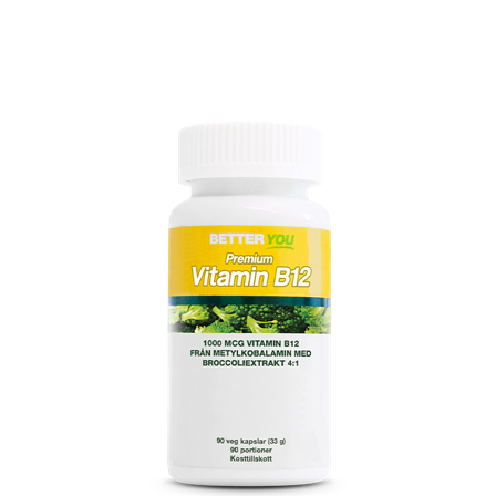 Better You Premium Vitamin B12 90 kapslar