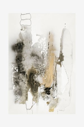 Malerifabrikken - Juliste Aqua Sketch 2 - Beige - Julisteet - - Homeroom