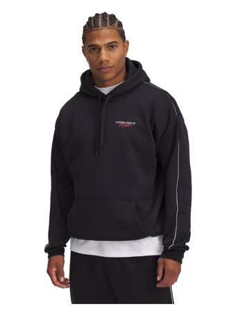 Under Armour Pjt Rck Icon Fleece Hdy - Black - M