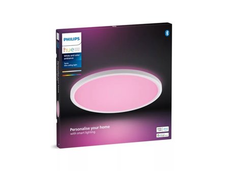 Philips Hue Tento Takarmatur RGBW, 23W, 3100 lm, 2200-6500K Vit, Belysning