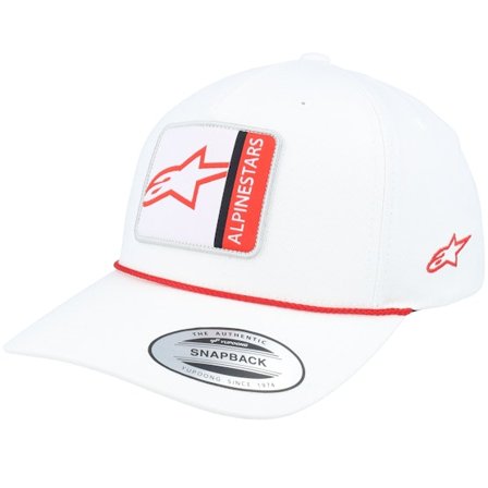 Alpinestars - White - adjustable - Cap - Specific Hat White A-Frame Adjustable - Hatstore