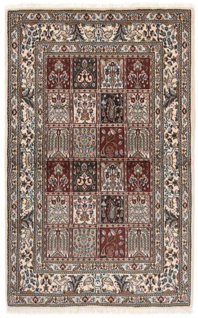Moud Vloerkleed Oosters Bruin/Zwart (Wol, Perzië/Iran)