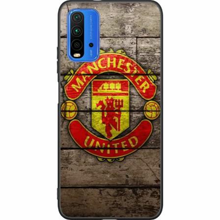 Xiaomi Redmi 9t Svart Skal Manchester United Fc