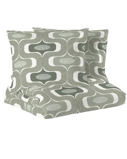 Påslakanset king size Ludvig 3-delar Ljusgrön - Redlunds