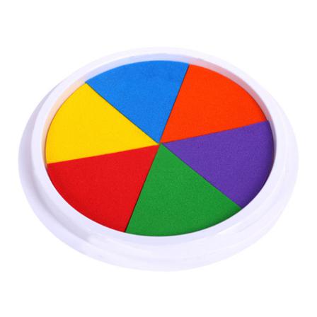 Rolig 4/6 Färger Diy Fingermålning Ritningsleksaker Baby Graffiti