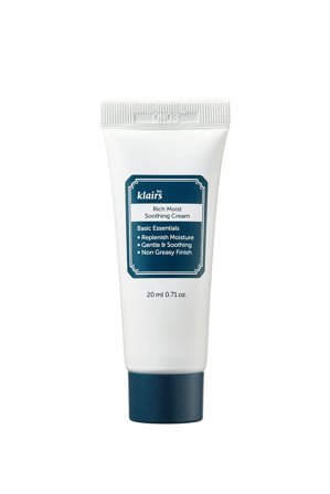 KLAIRS Rich Moist Soothing Cream 20 ml, Skincare, Ansigtspleje, Natcreme