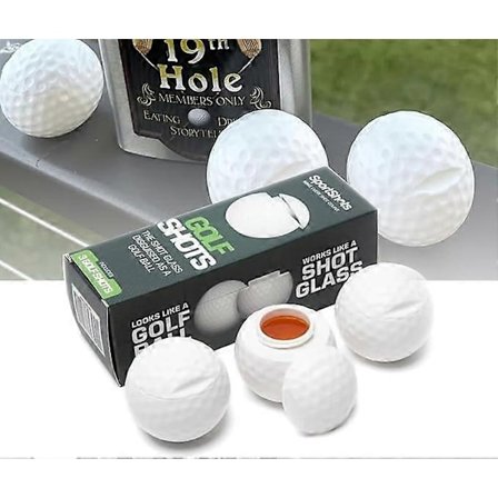 Golf-pallo muotoiset viinilasit, täydellinen lahja golf-harrastajille