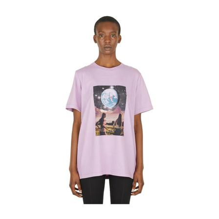 Rodebjer Willis T-Shirt Lilla, Dame T-shirts