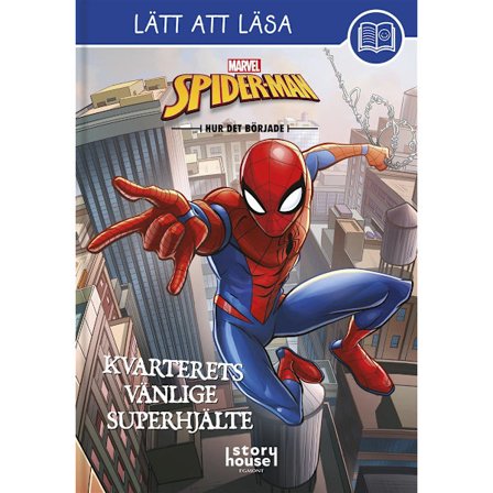 Lätt att läsa Marvel Spiderman