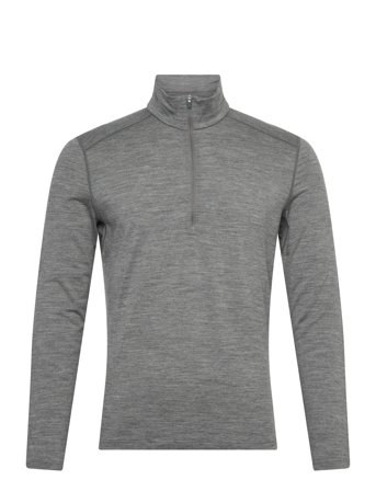 Icebreaker M 200 Oasis Ls Half Zip - Grey - M
