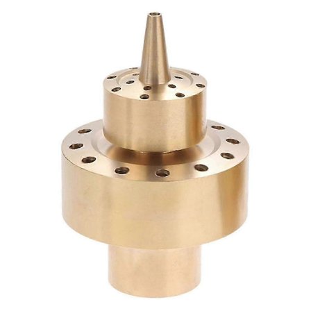 1 tums mässing DN25 fontänmunstycke kolonn sprinklerhuvud för damm vattenfunktion spray