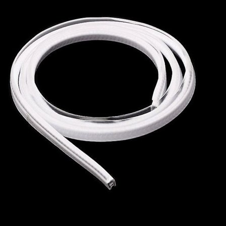 5m Car Door Anti Collision Soundproof Strip With Steel Disc Bumper Trim Edge Scratch Protector Strip Sealing Guard Styling Decor