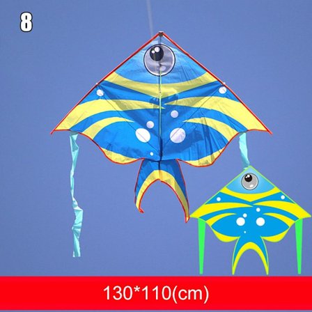 Plastic Fighter Kite Stora Plane Drakar 8 8